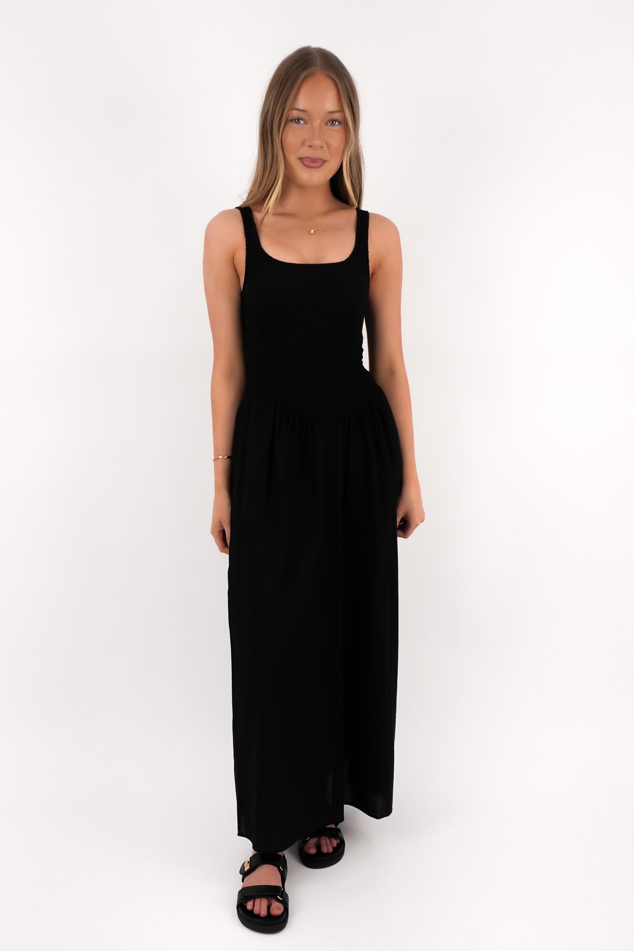 Essential Maxi Dress Black