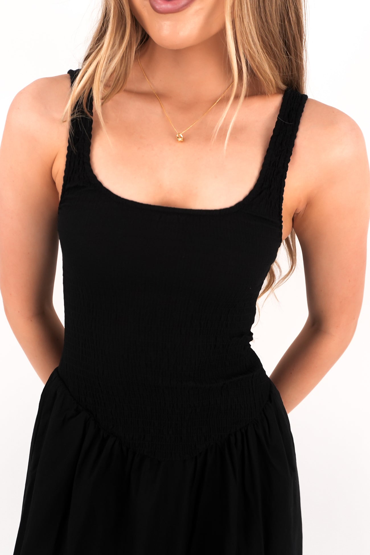 Essential Maxi Dress Black