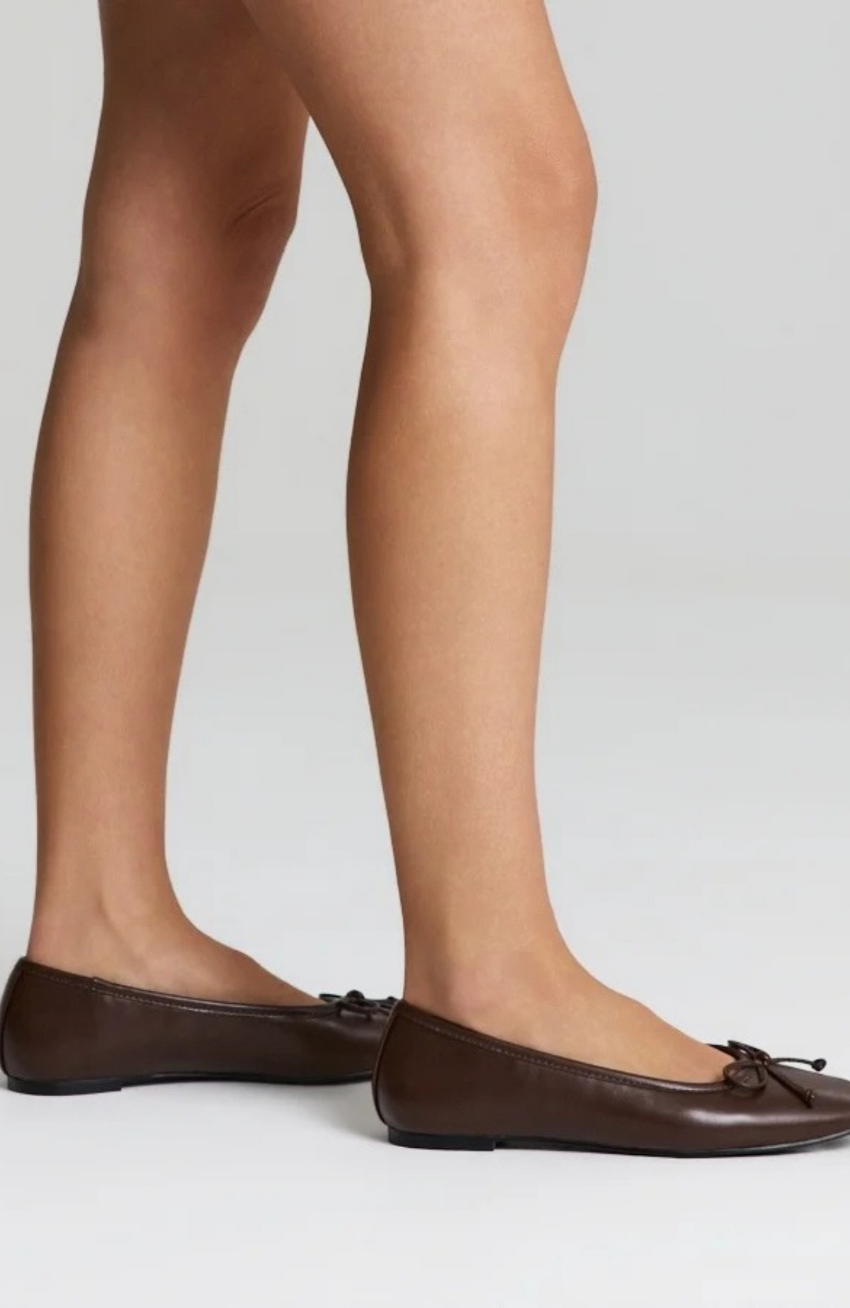 Eugenie Ballet Flats Chocolate Brown