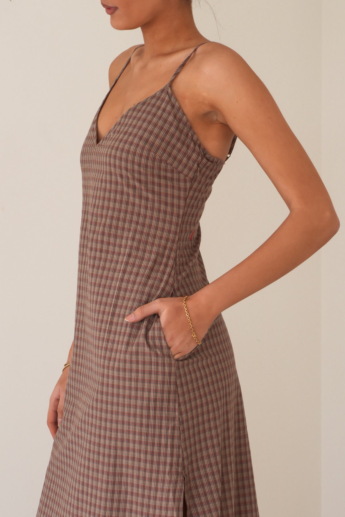 Fallllin Maxi Dress Earth