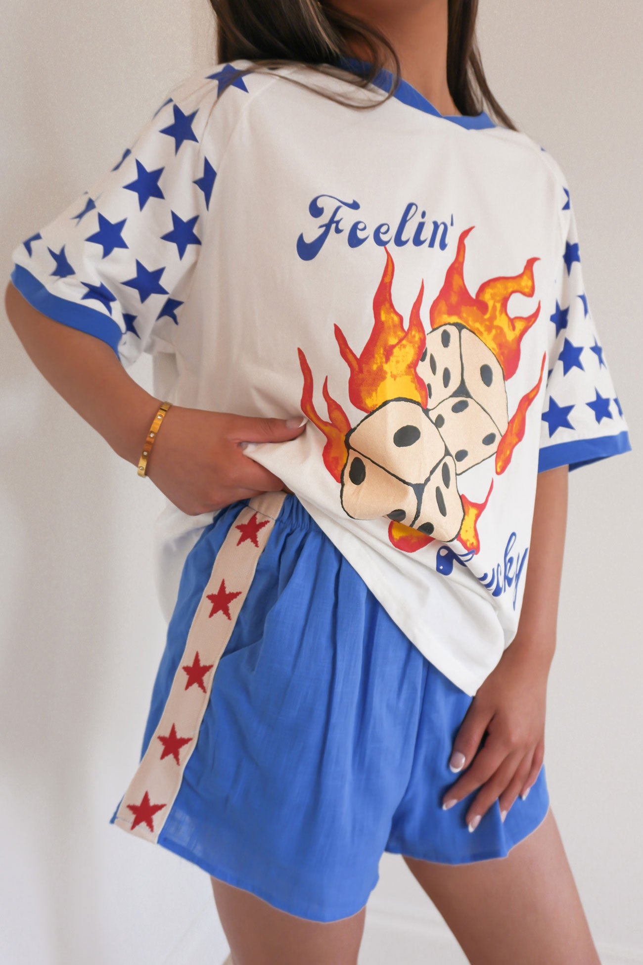 Feelin' Lucky Set White