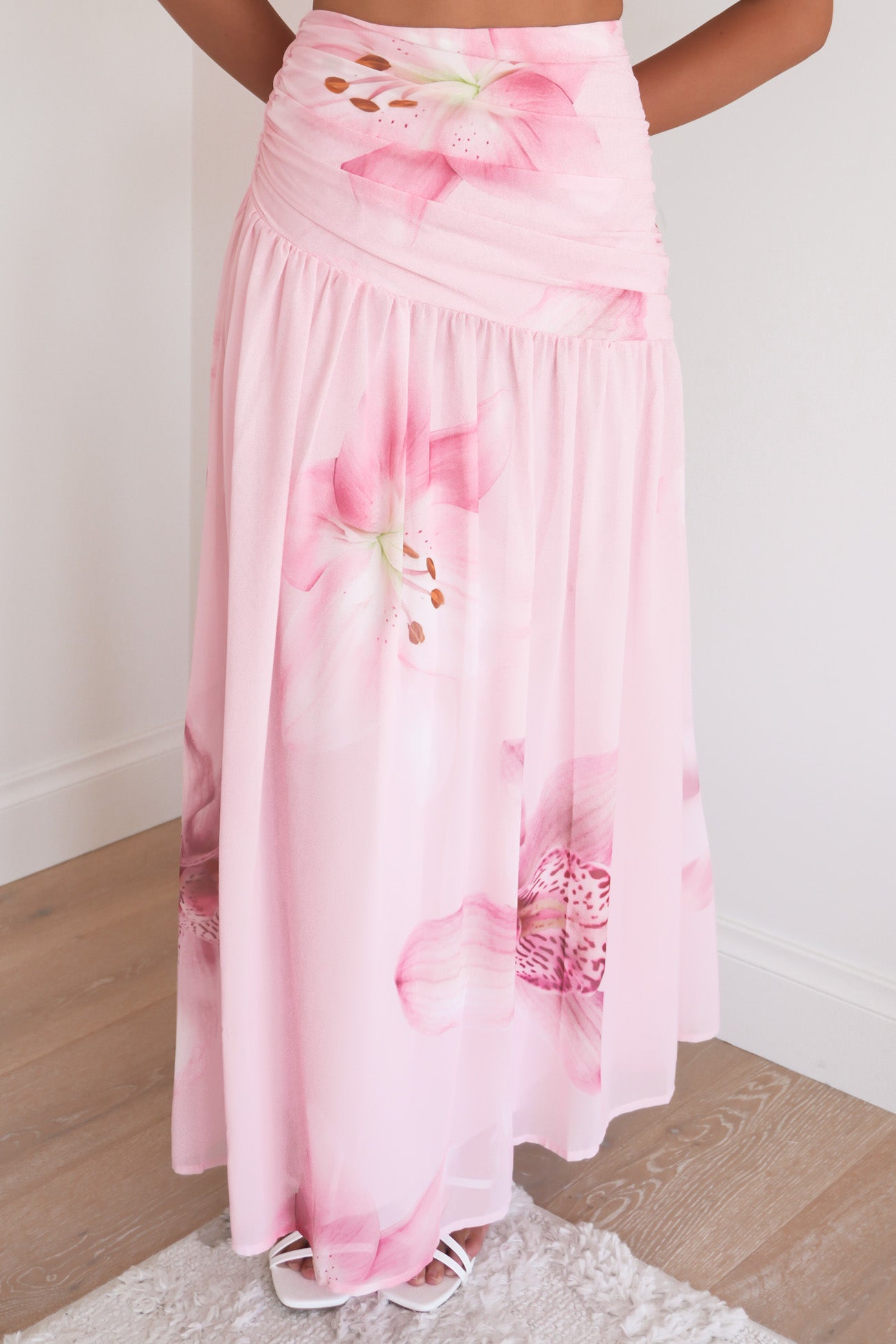 Feyre Maxi Skirt Pink Jasmine