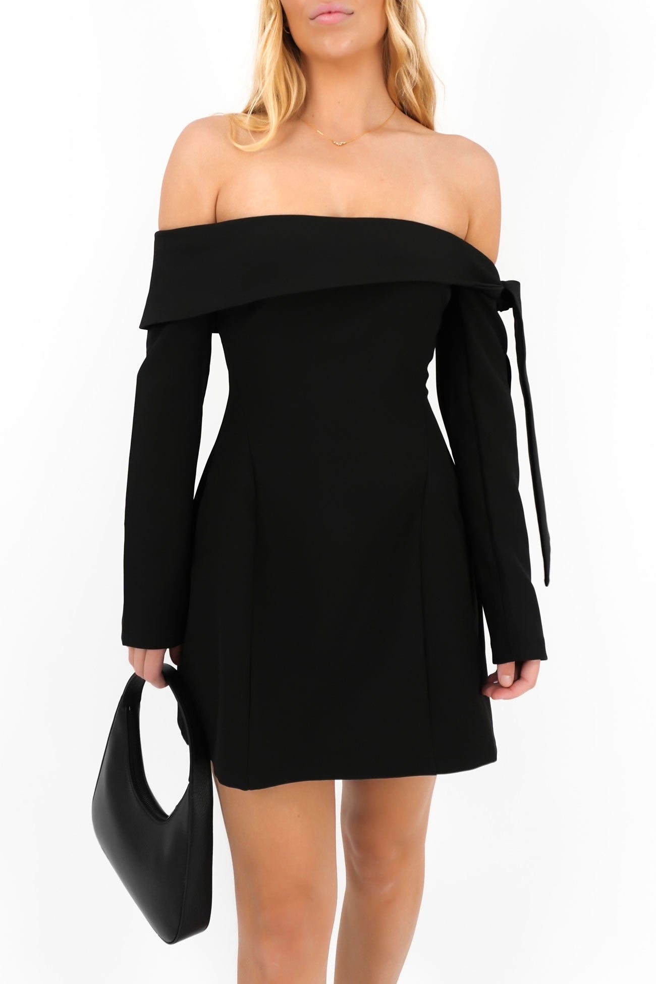 Finch Mini Dress Black