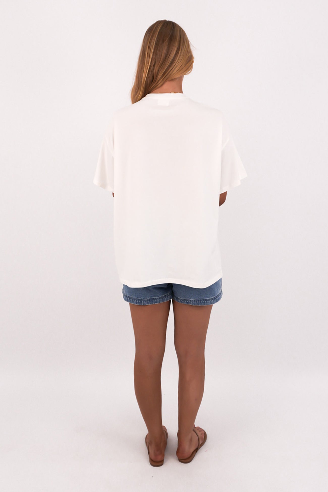 Follow The Sun Tee White