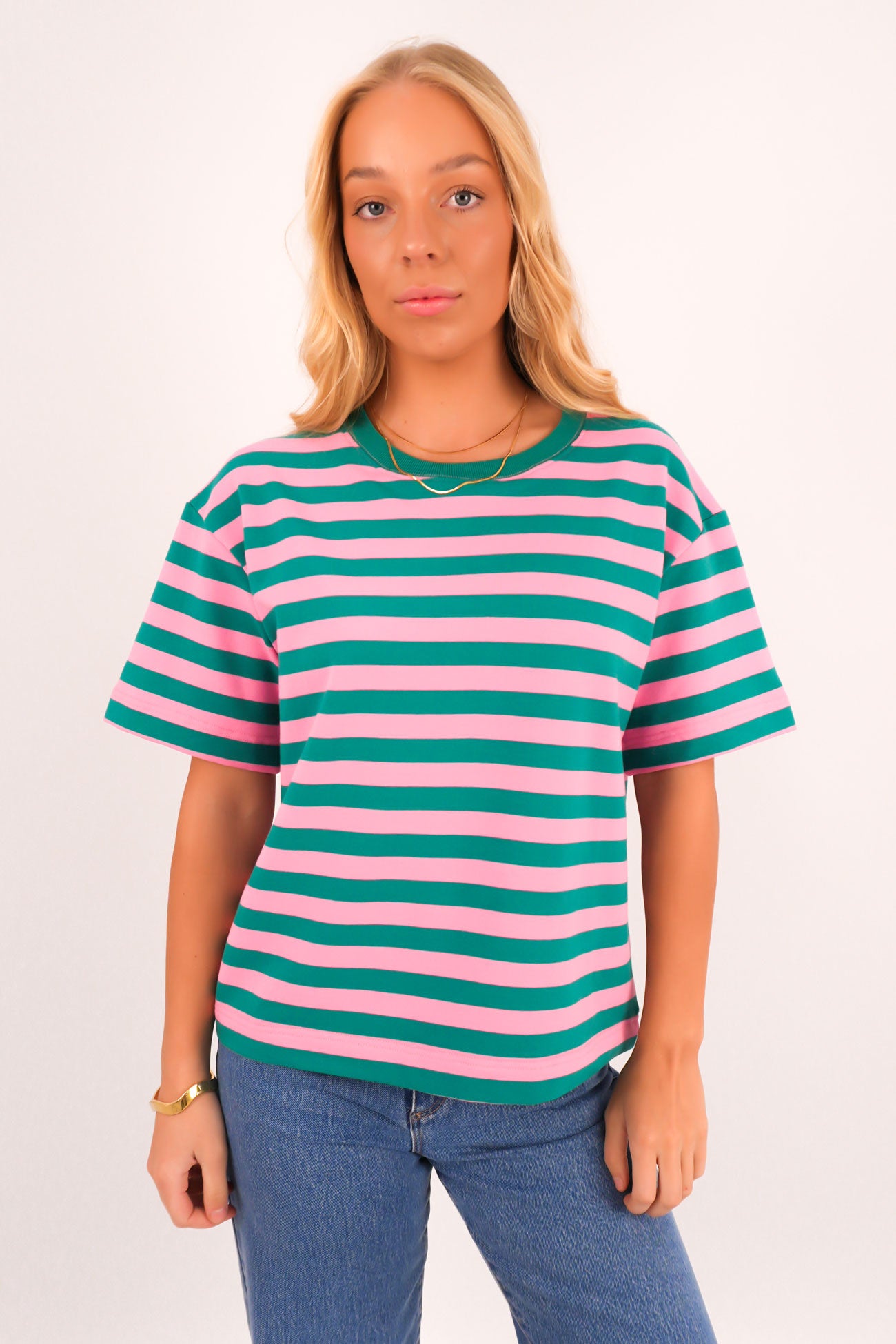 Frankie-Tee-Pink-Stripe-f1jpg