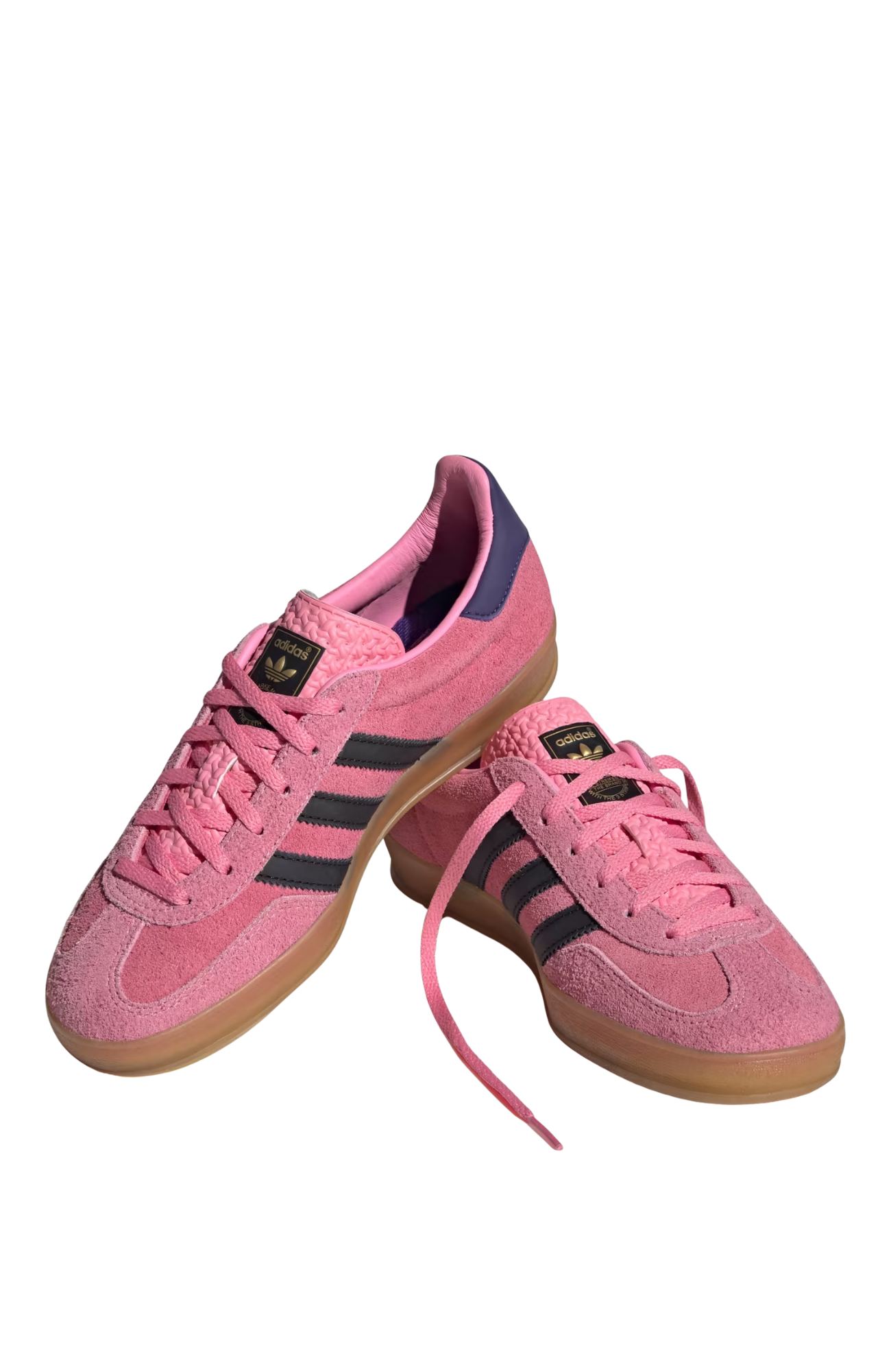 Gazelle Indoor W Bliss Pink Core Black Collegiate Purple