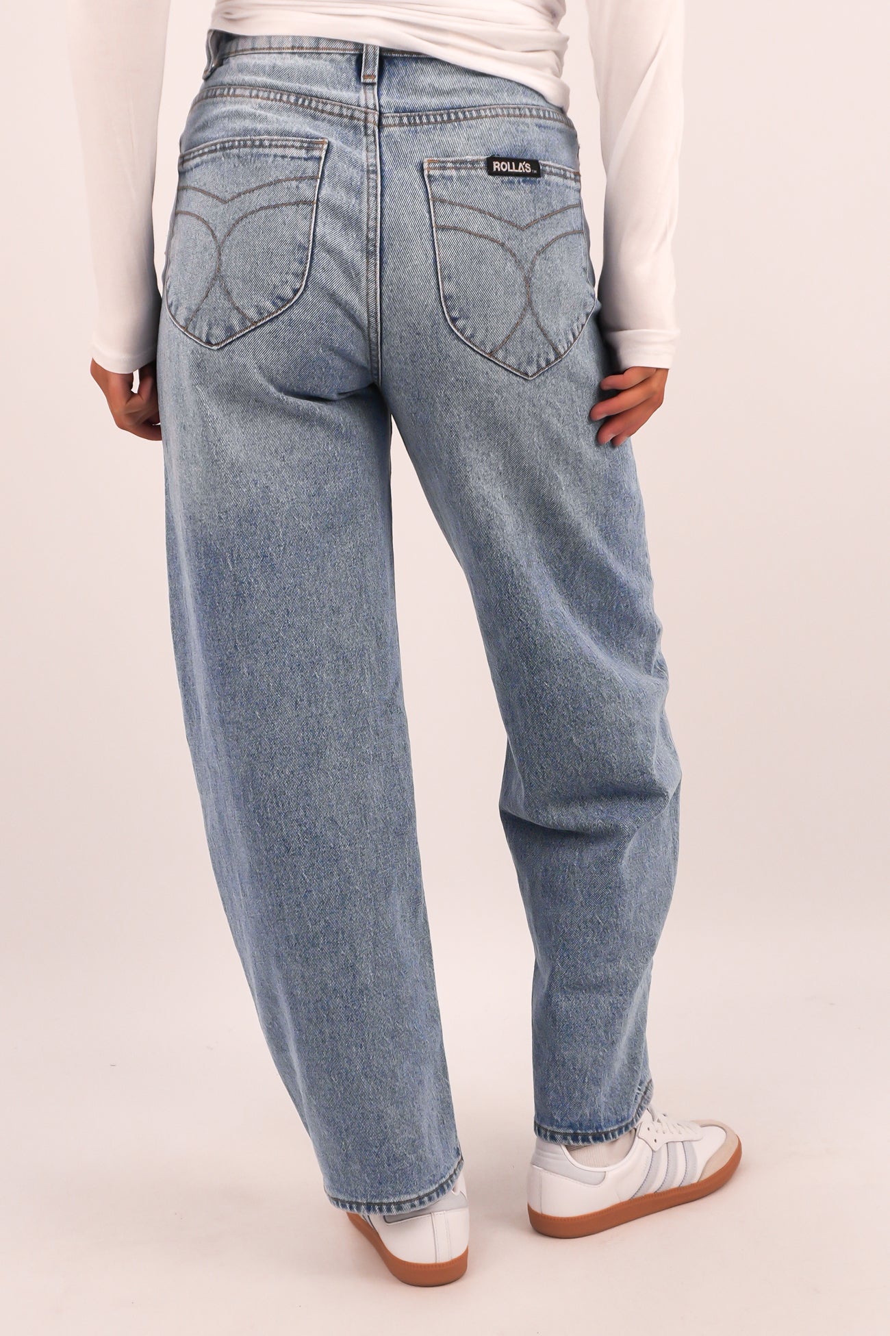 Gigi Barrel Jean Brad Blue