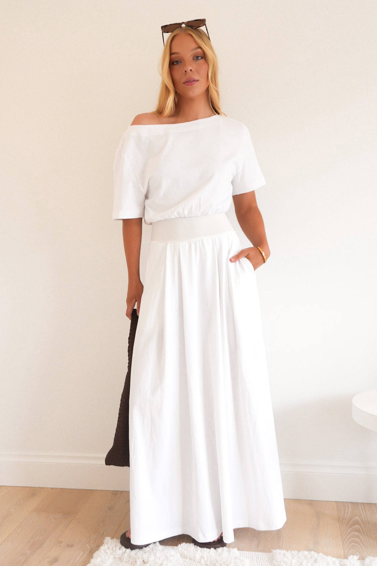 Giorgia Maxi Dress White