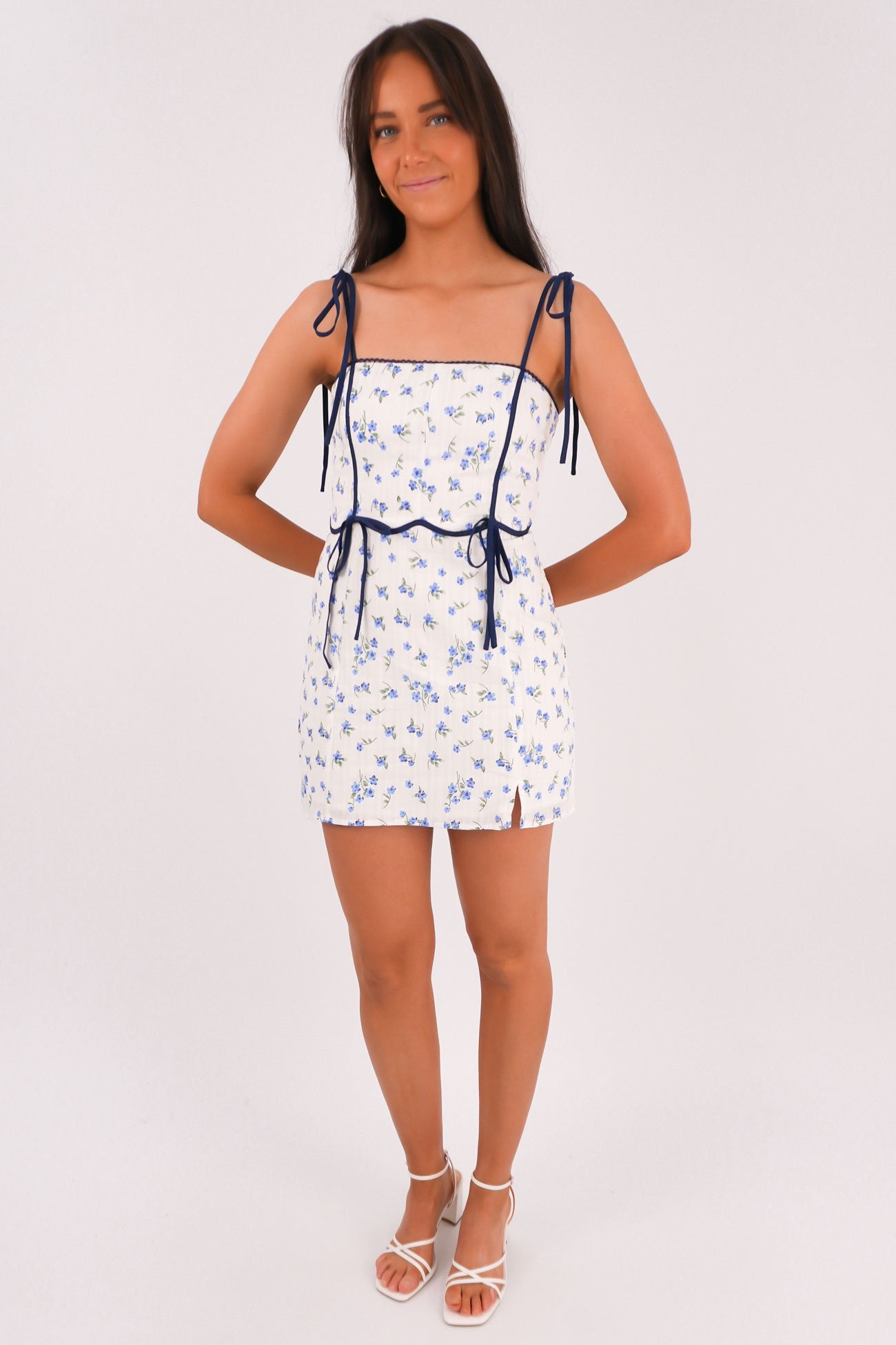 Giovanna Mini Dress Blue