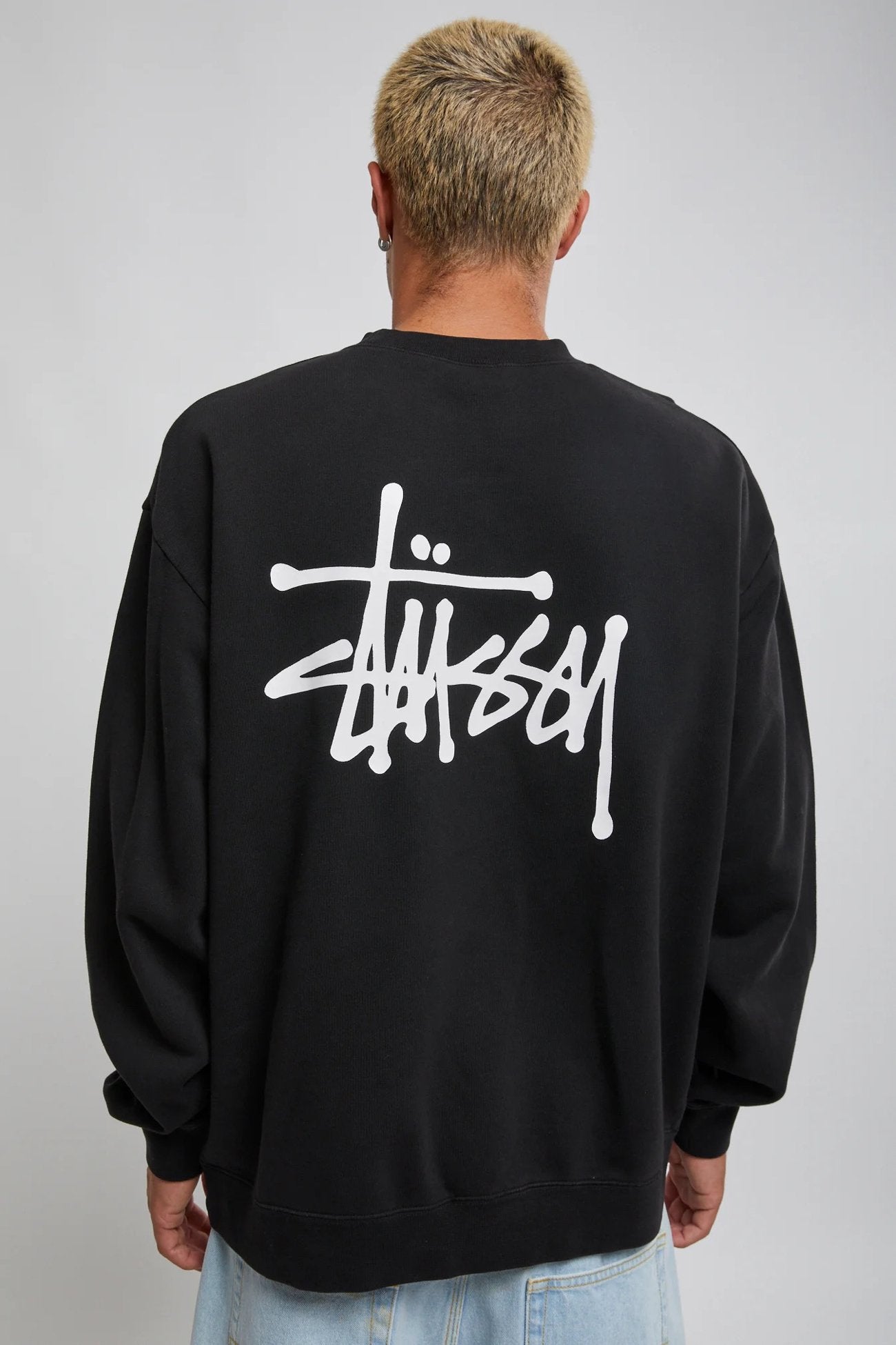 Graffiti LCB Fleece Crew Black