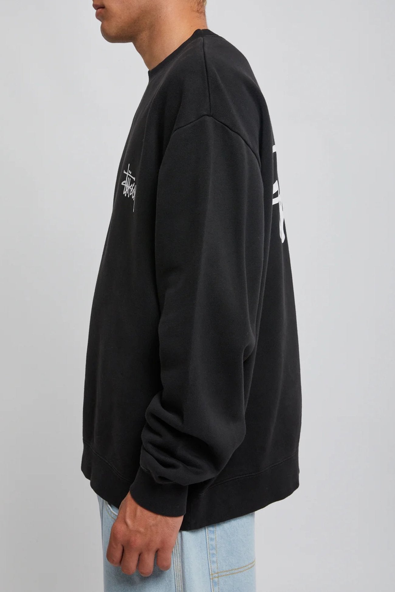 Graffiti LCB Fleece Crew Black