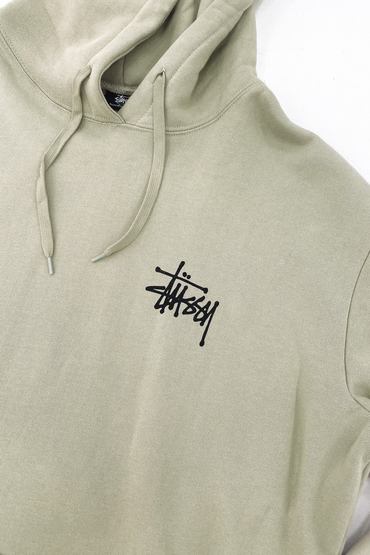 Graffiti LCB Fleece Hood Olive Grey