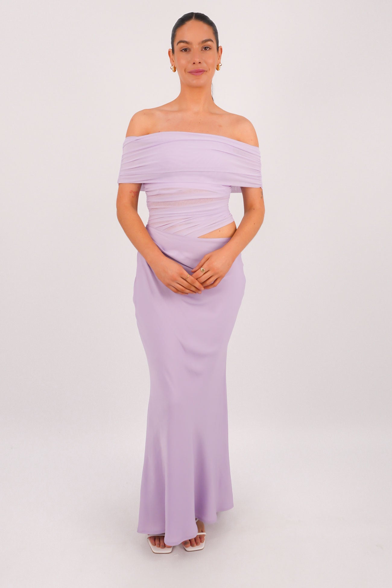 Harley Maxi Dress Lilac