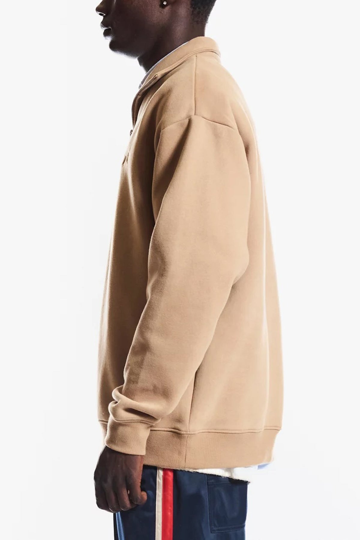 Heritage Quarter Zip Beige