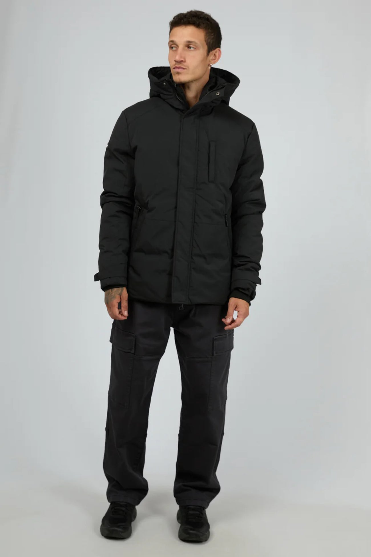 Hex Jacket Black
