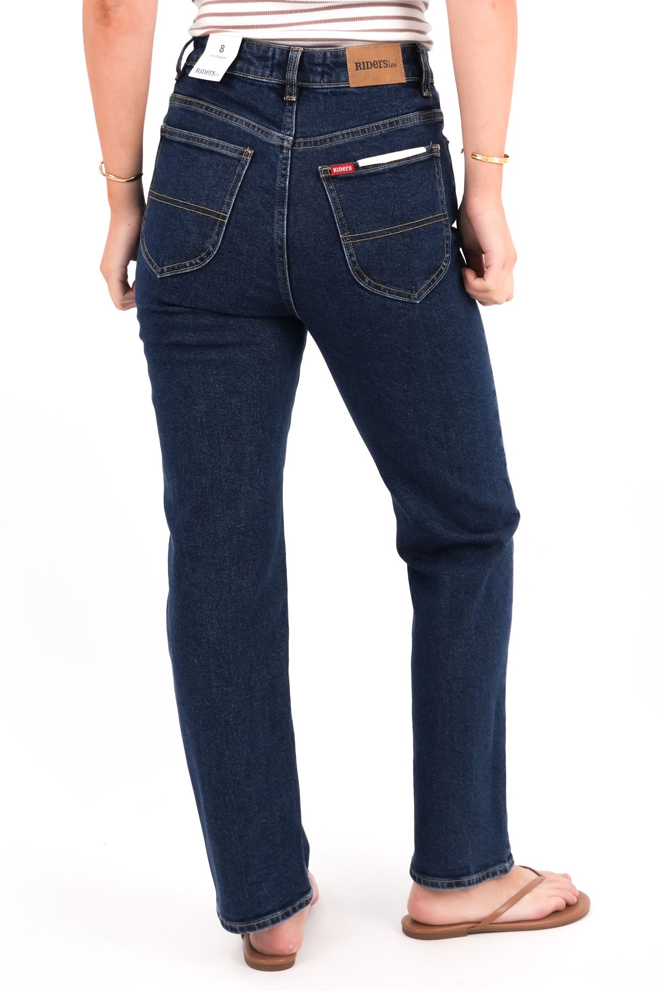 Hi Straight Crop Jean Endless Indigo
