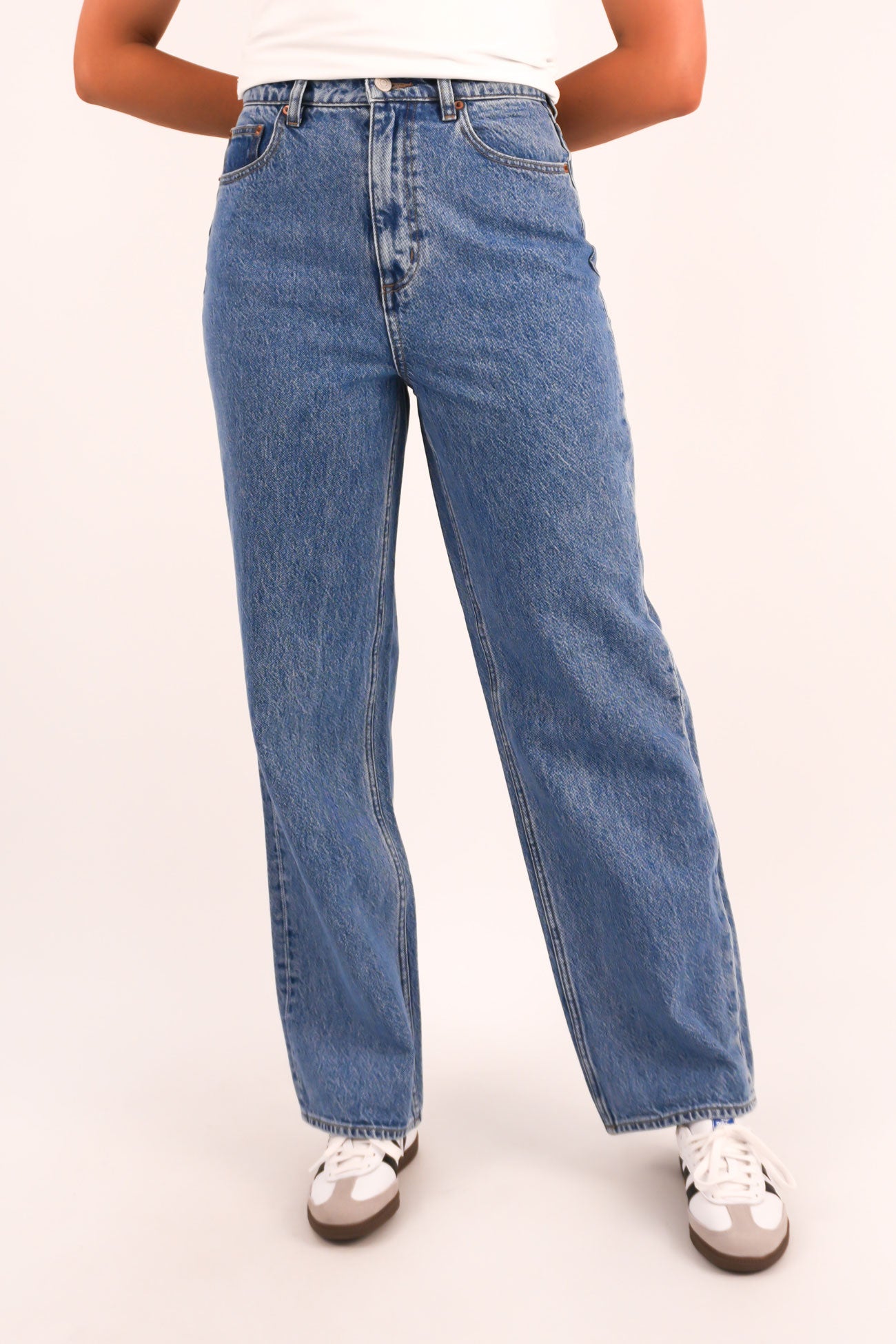 High Baggy Jean Bold Blue
