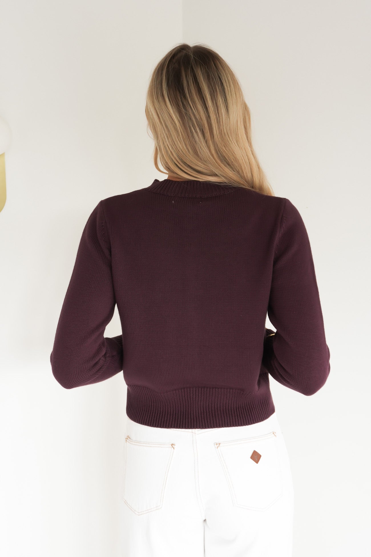Holden Cardigan Plum