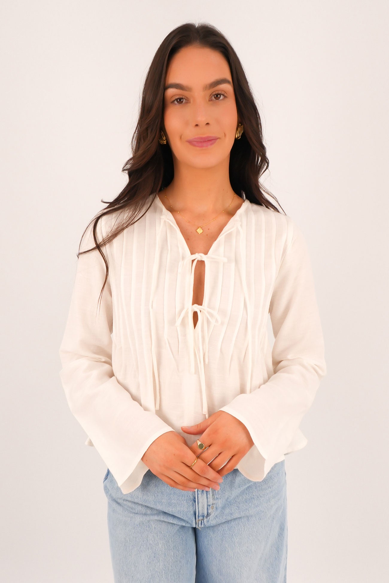 Hudson Shirt Vintage White