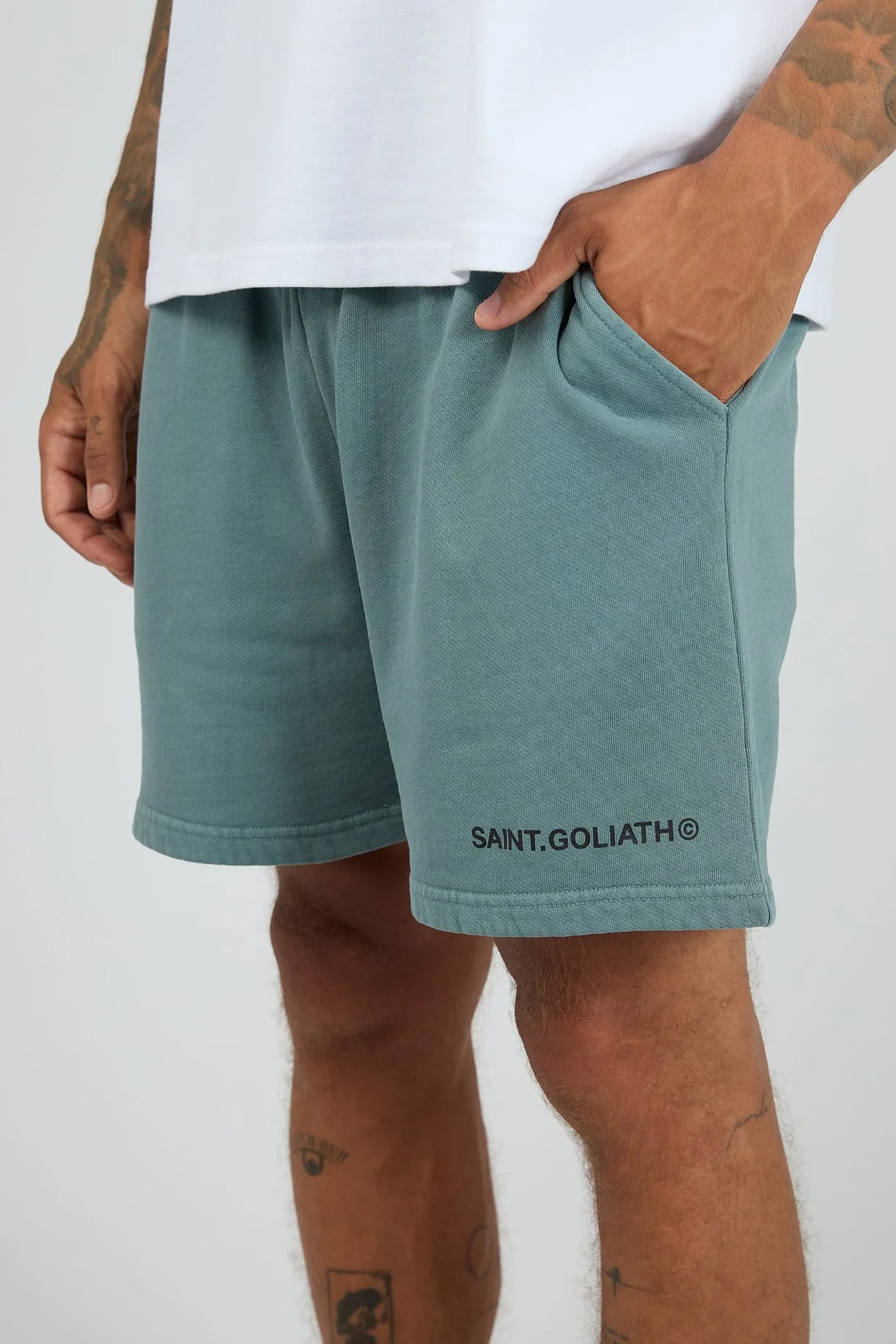ID Fleece Short Ocean Green