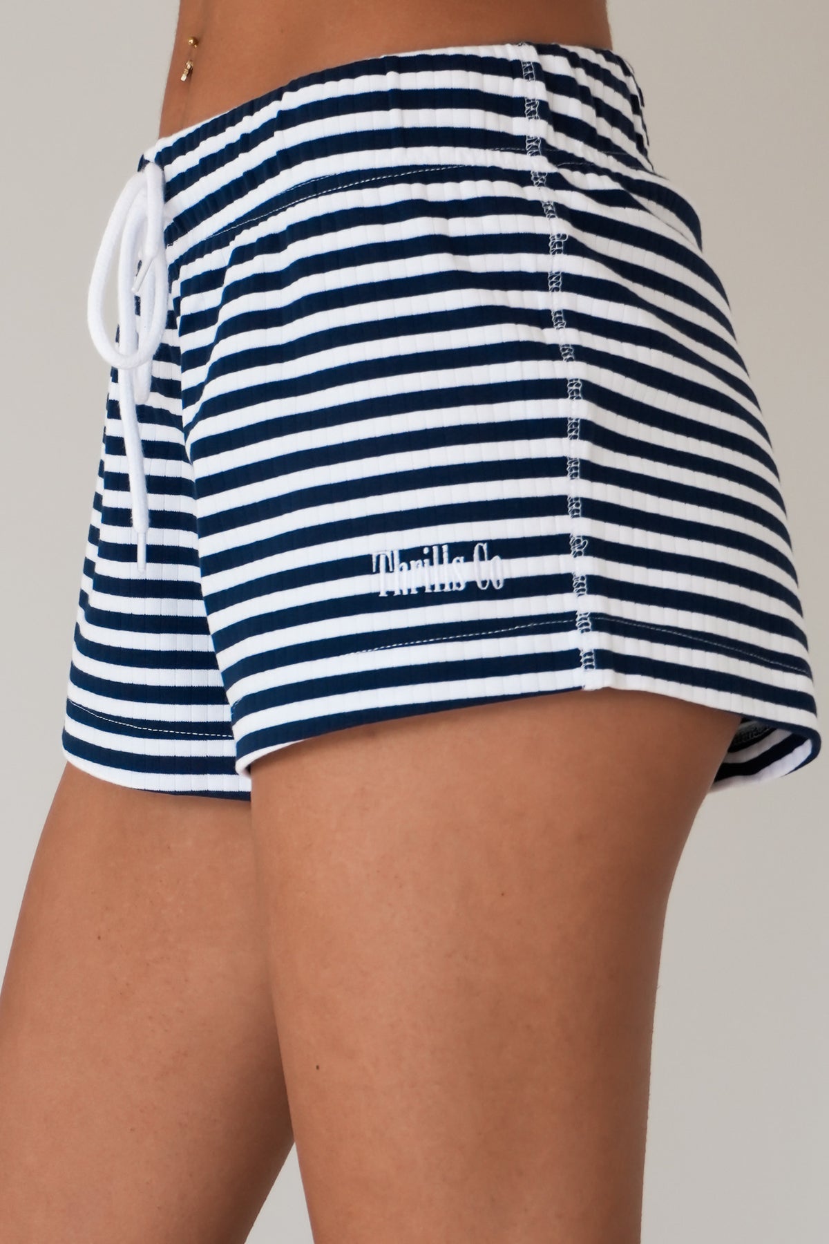 Idle Hands Short Heritage Navy Stripe