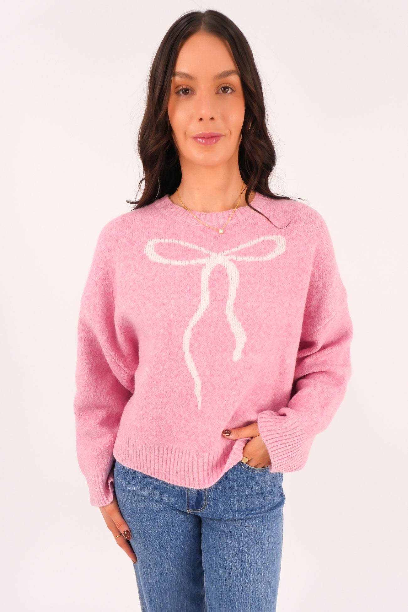 Ingrid Knit Jumper Pink