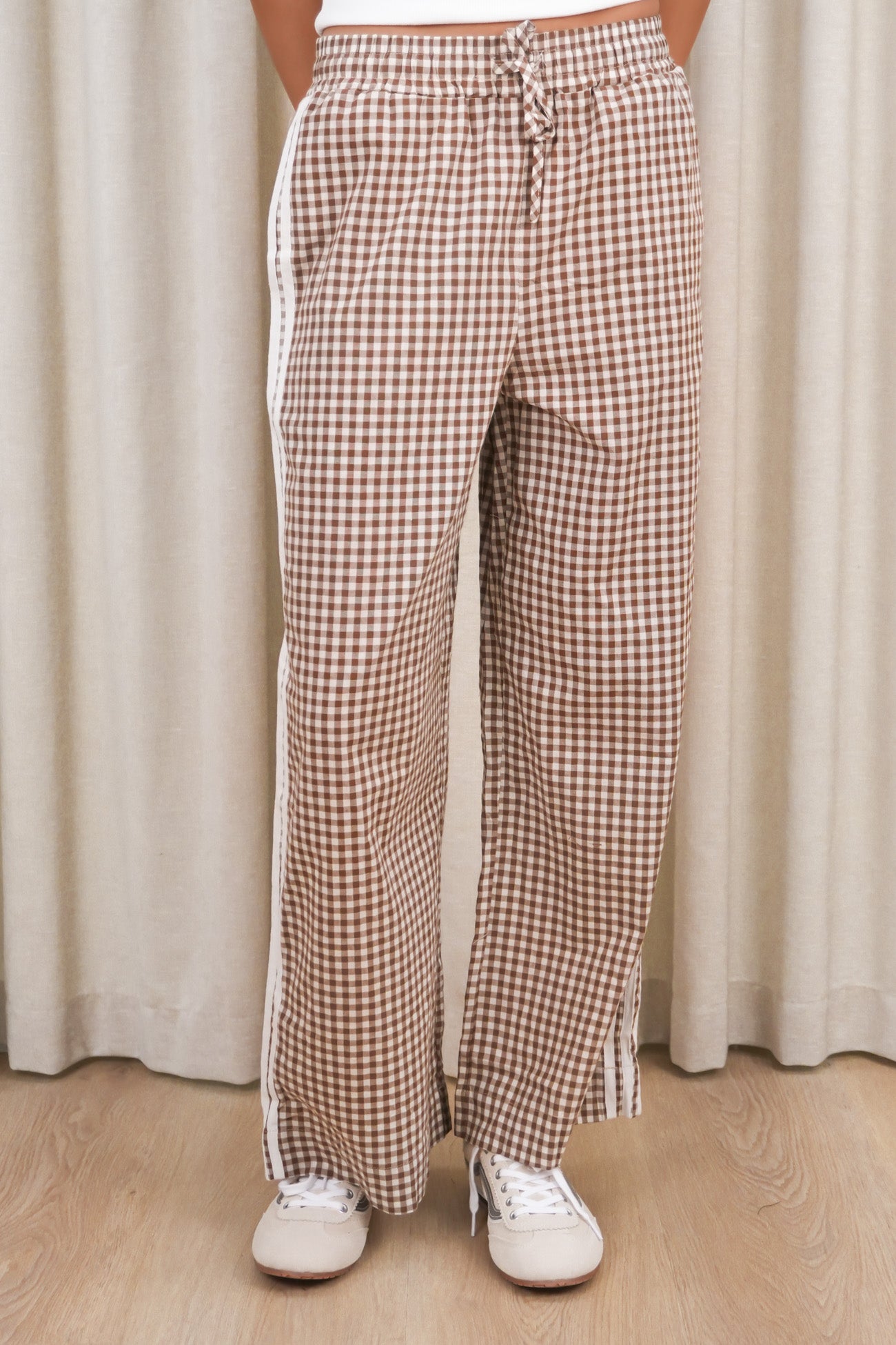 Jaci Pant Chocolate Gingham