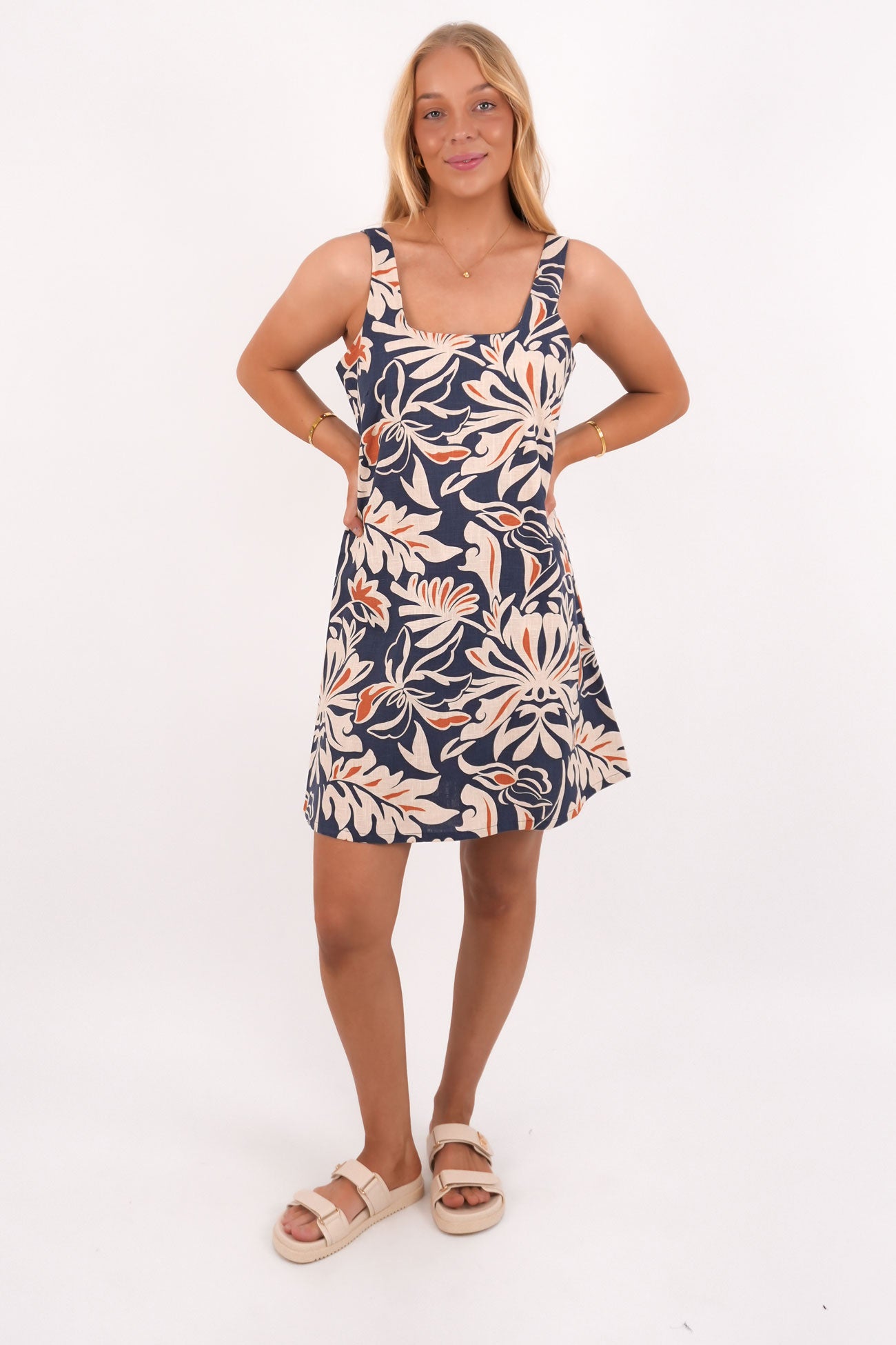 Jana Mini Shift Dress Wild Orchid