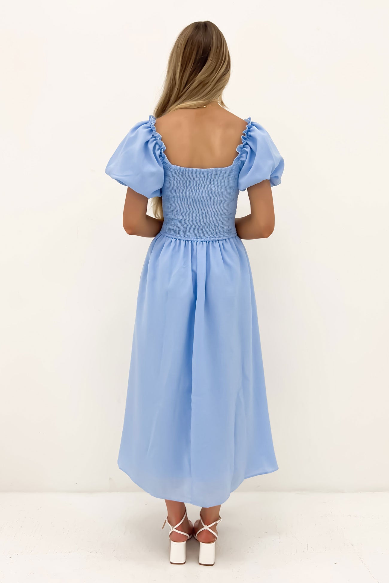 Jarrah Midi Dress Blue