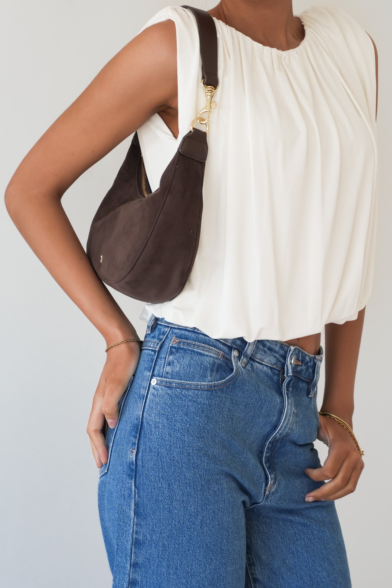 Jasmyne Bubble Top Ivory