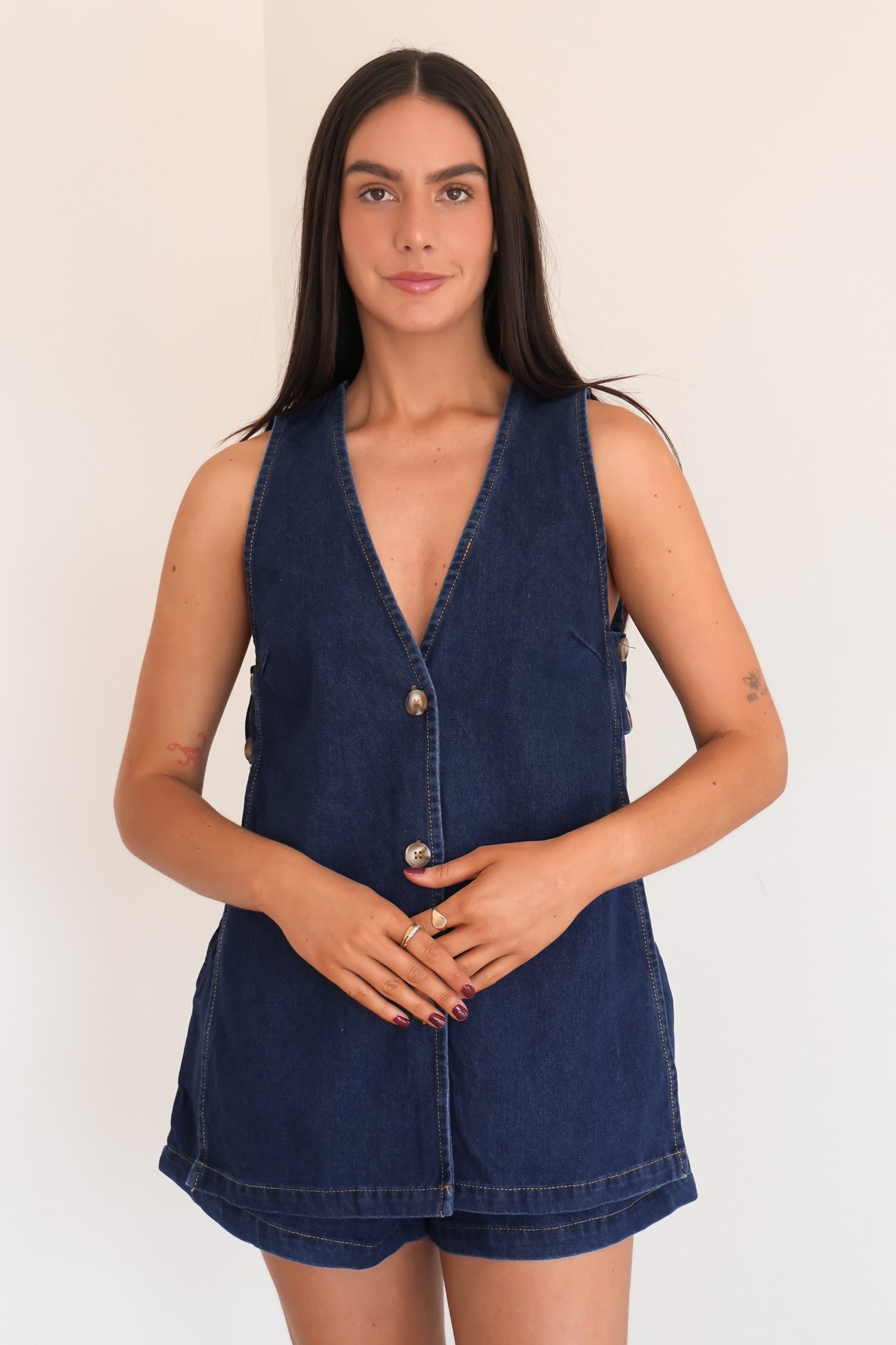 Jay Denim Set Dark Blue