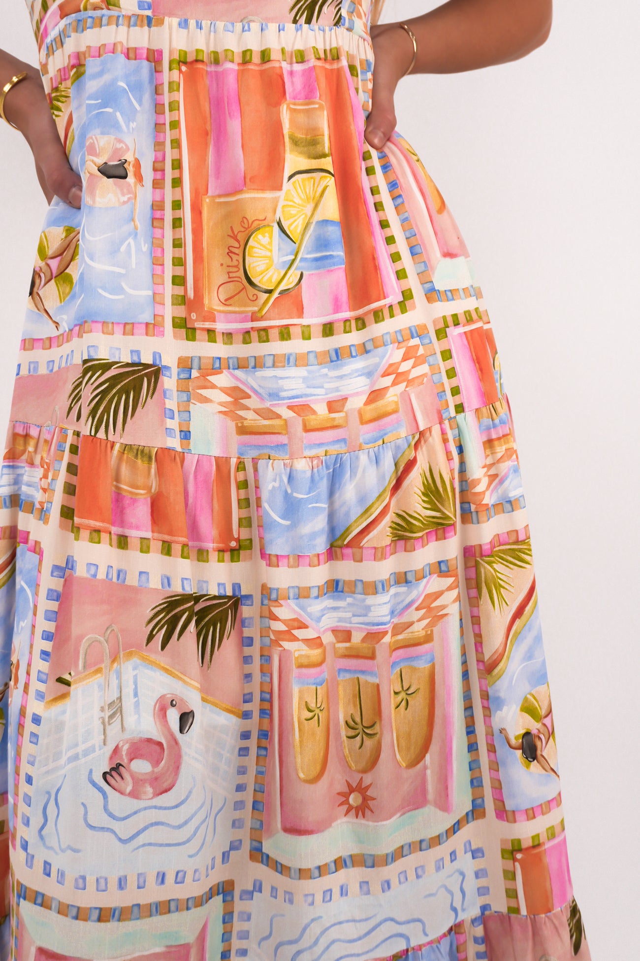 Jaylin Midi Dress Melrose
