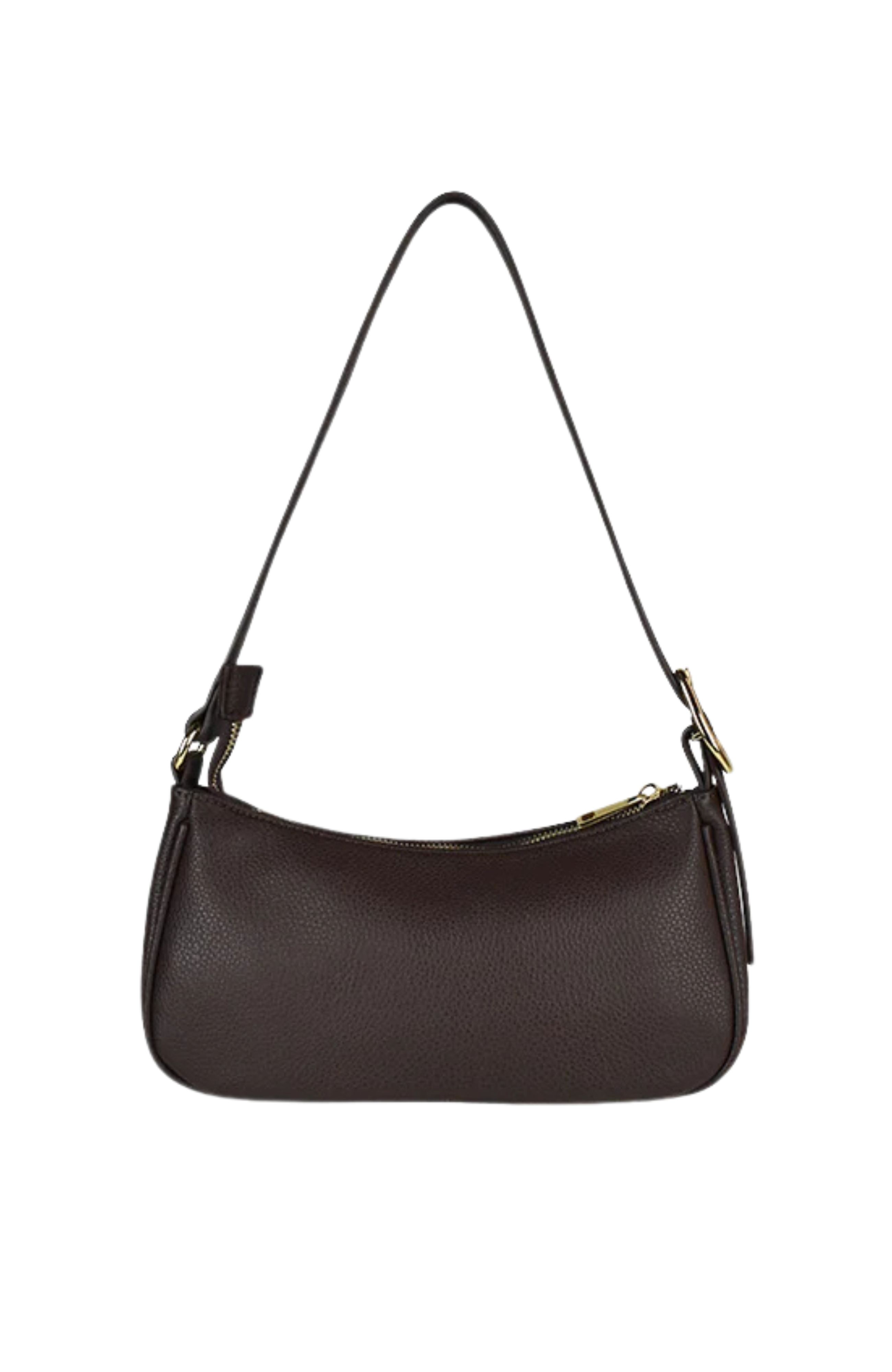 Jesabel Bag Chocolate Pebble Gold
