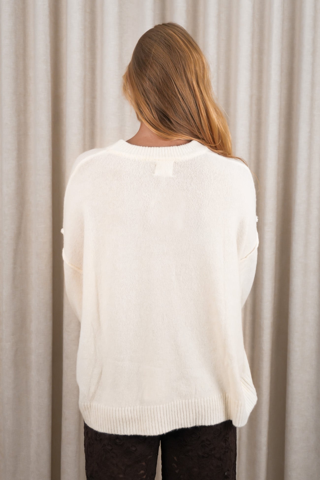 Jethro Knit Jumper Cream