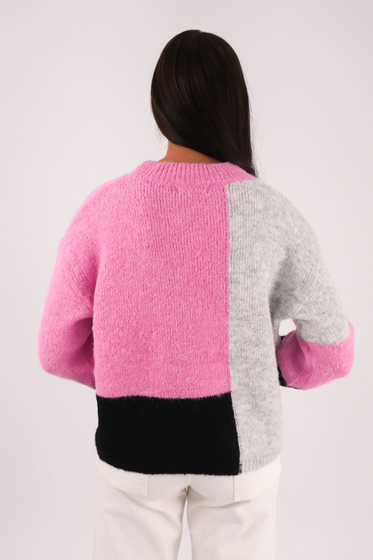 Jimena Knit Jumper Pink Multi