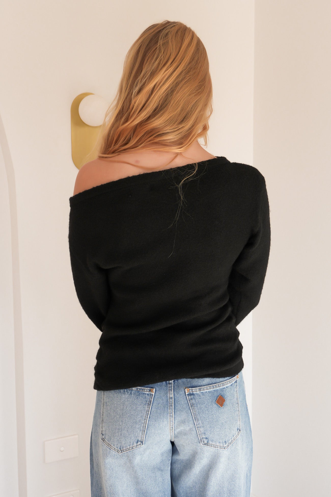 Joanne Knit Jumper Black