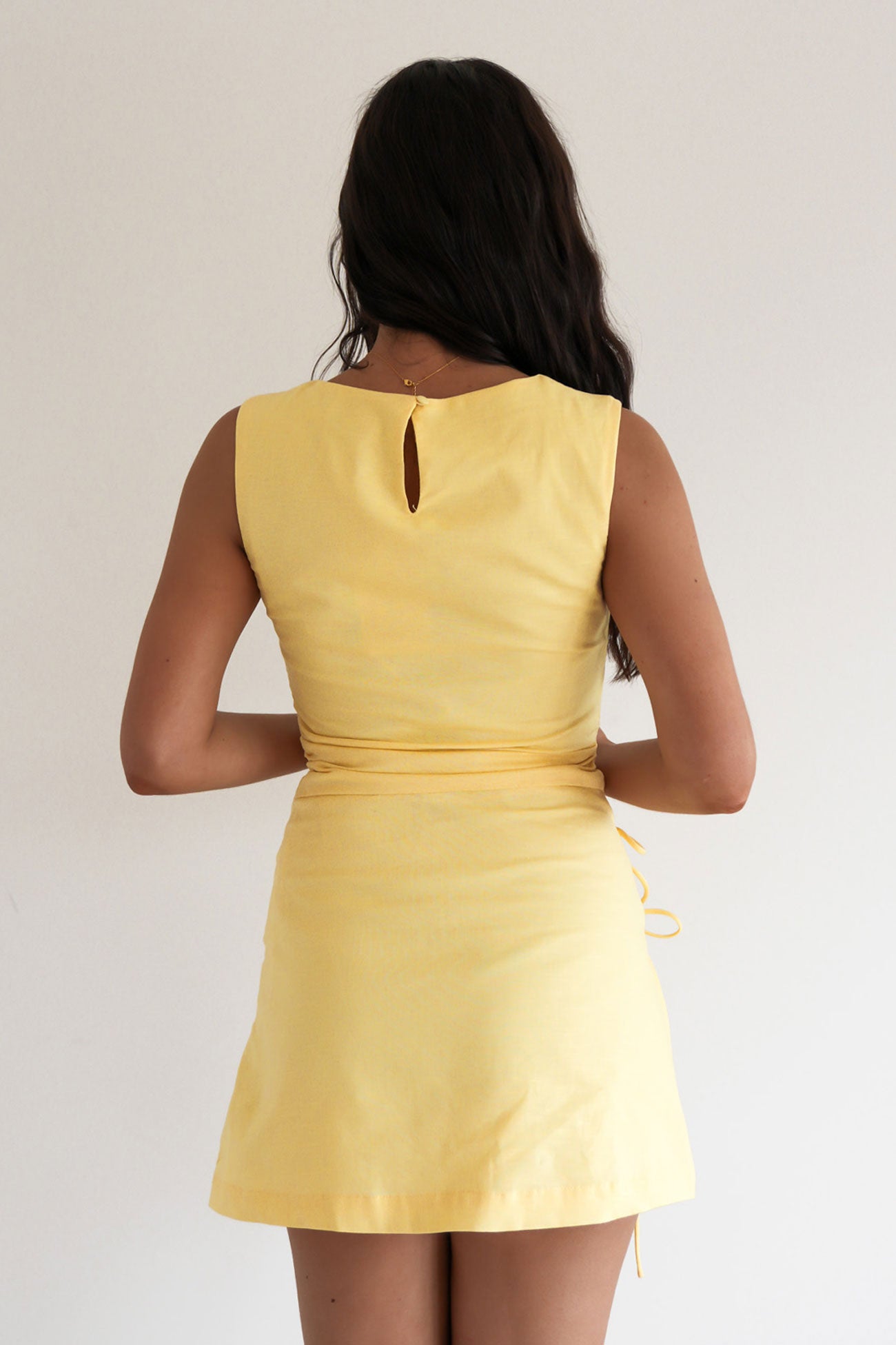 Josie Mini Dress Yellow