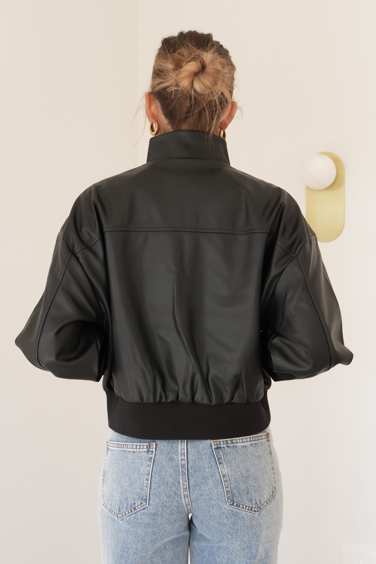 Jovie Bomber Black