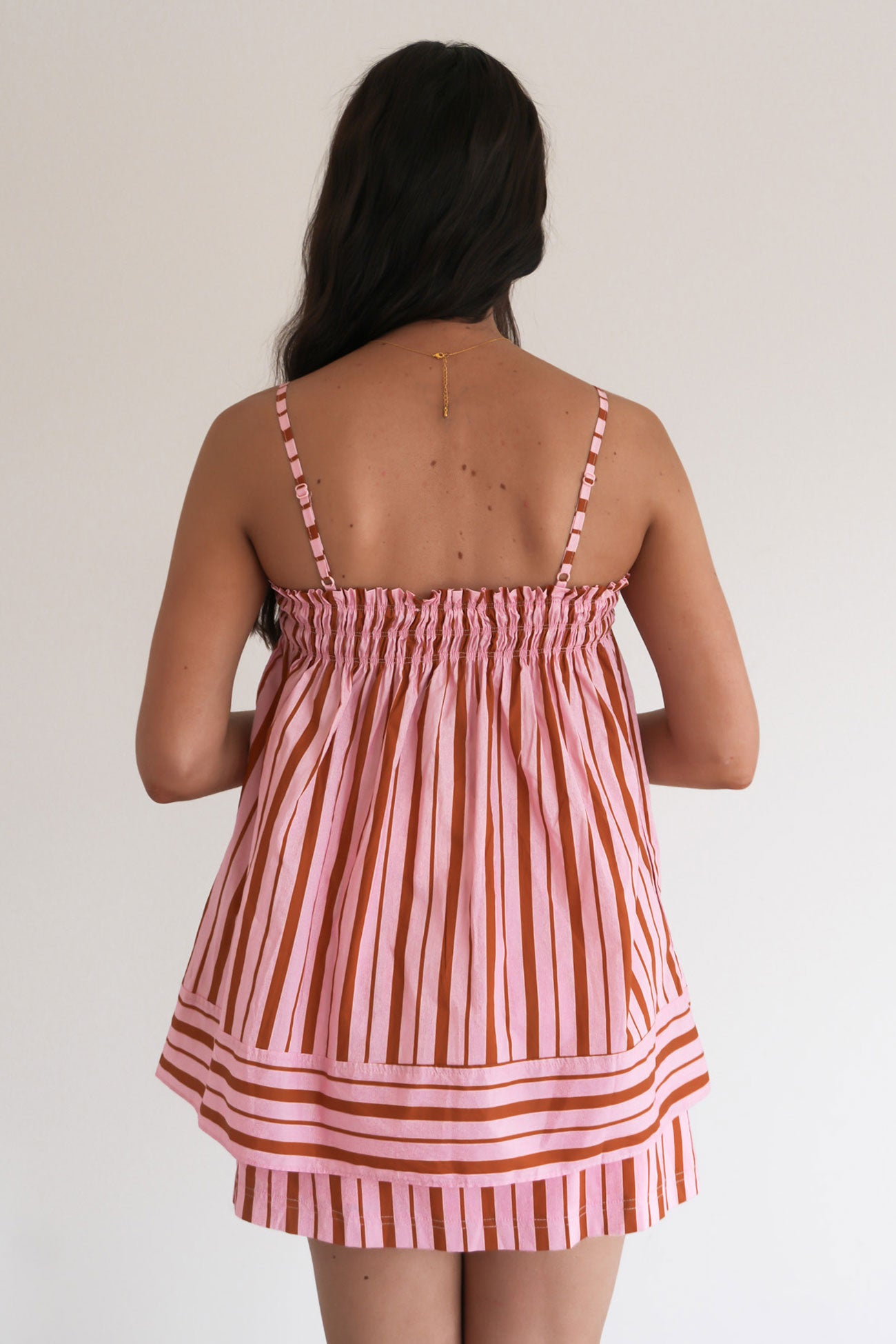 Kalena Set Pink Stripe