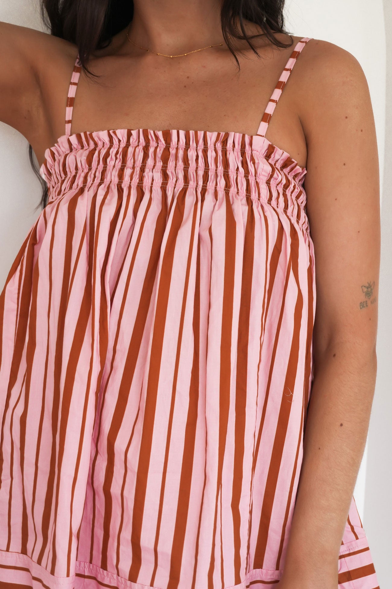 Kalena Set Pink Stripe