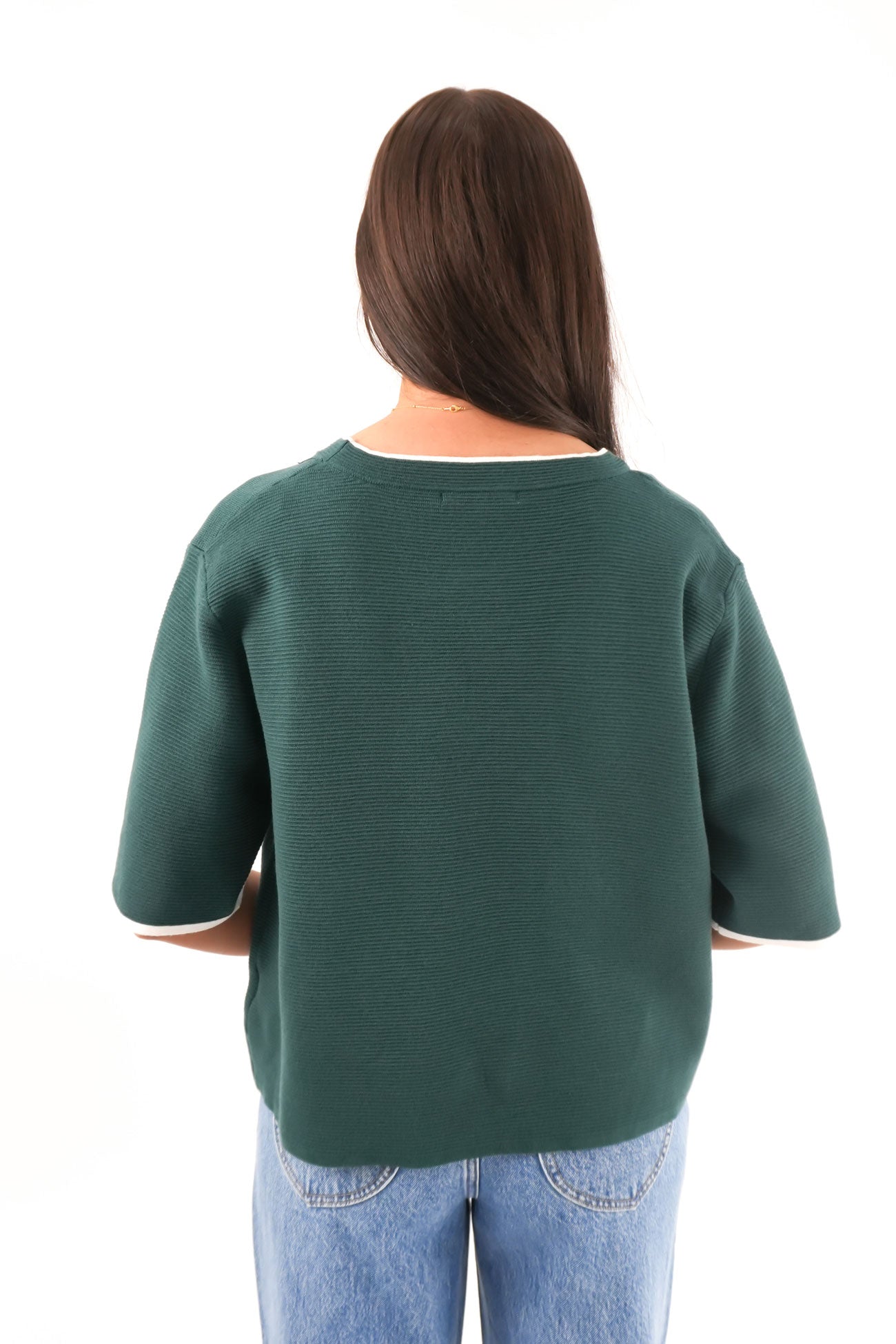 Karina Knit Top Green