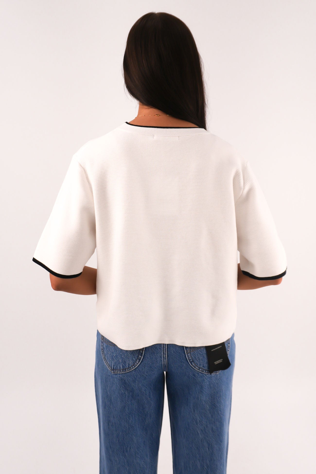 Karina Knit Top Ivory