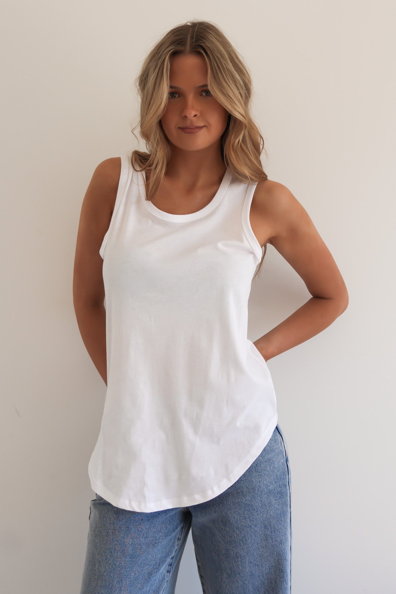 Keira Tank White