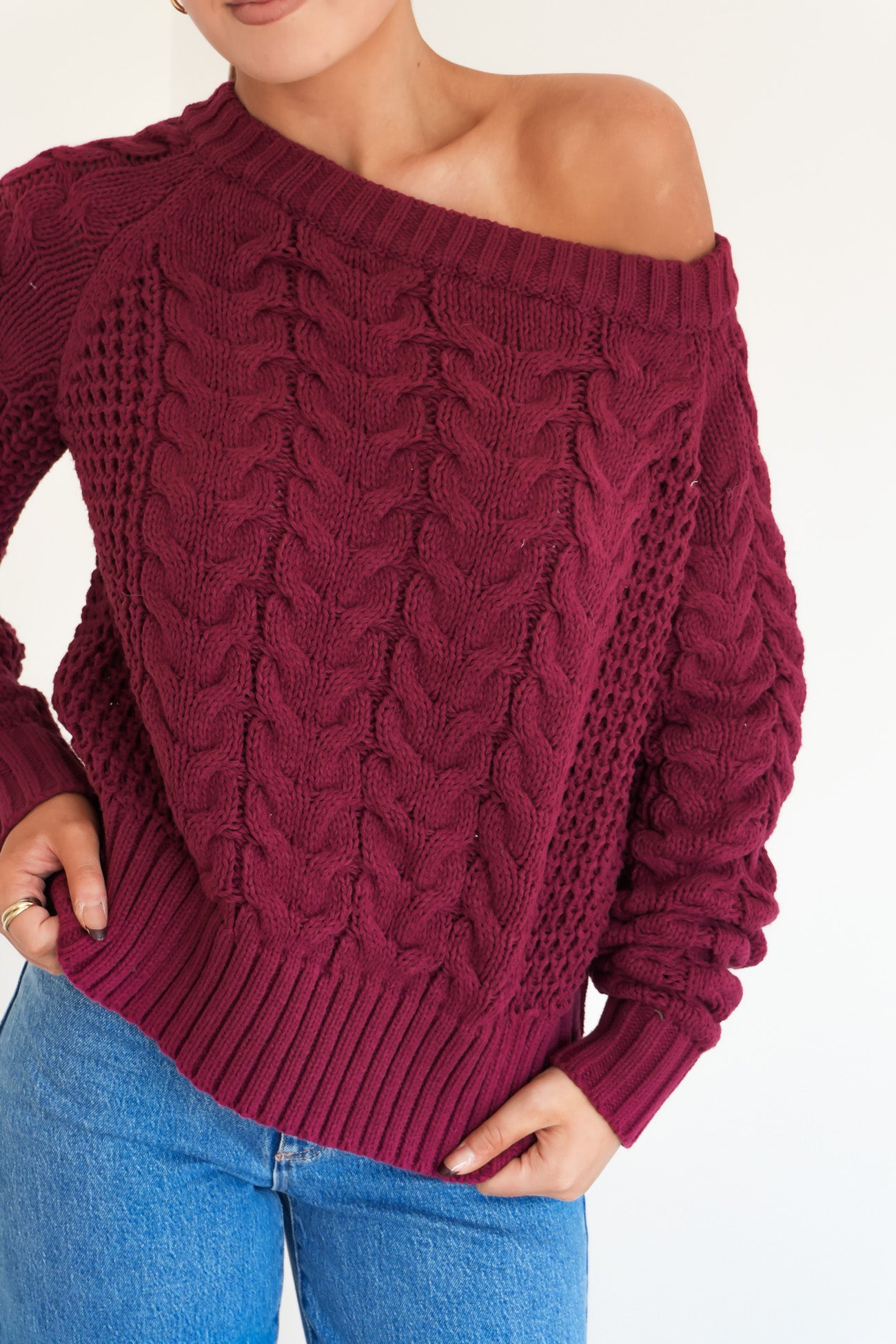 Kelly Knit Wine
