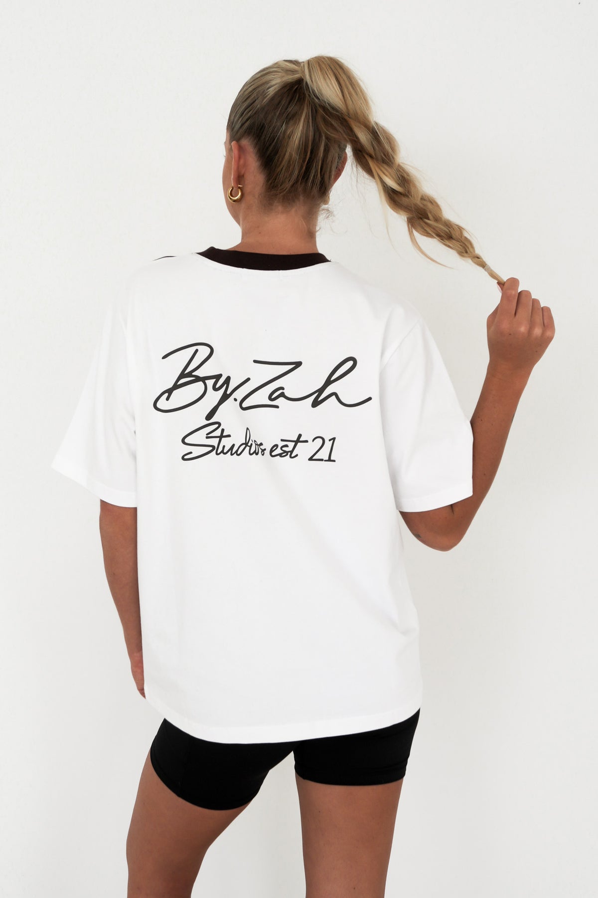 Kiana Short Sleeve Tee White