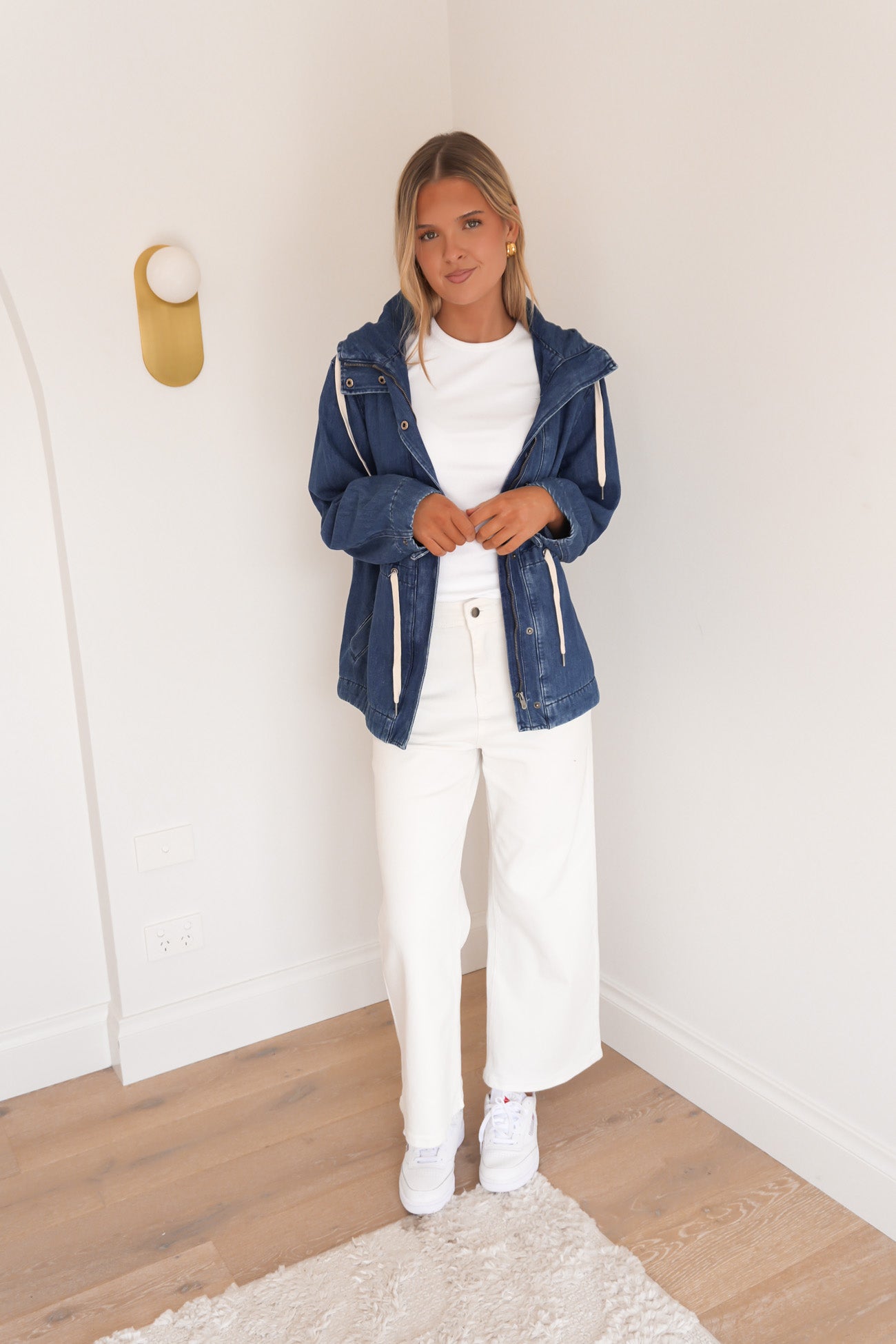 Kingston Anorak Mid Blue