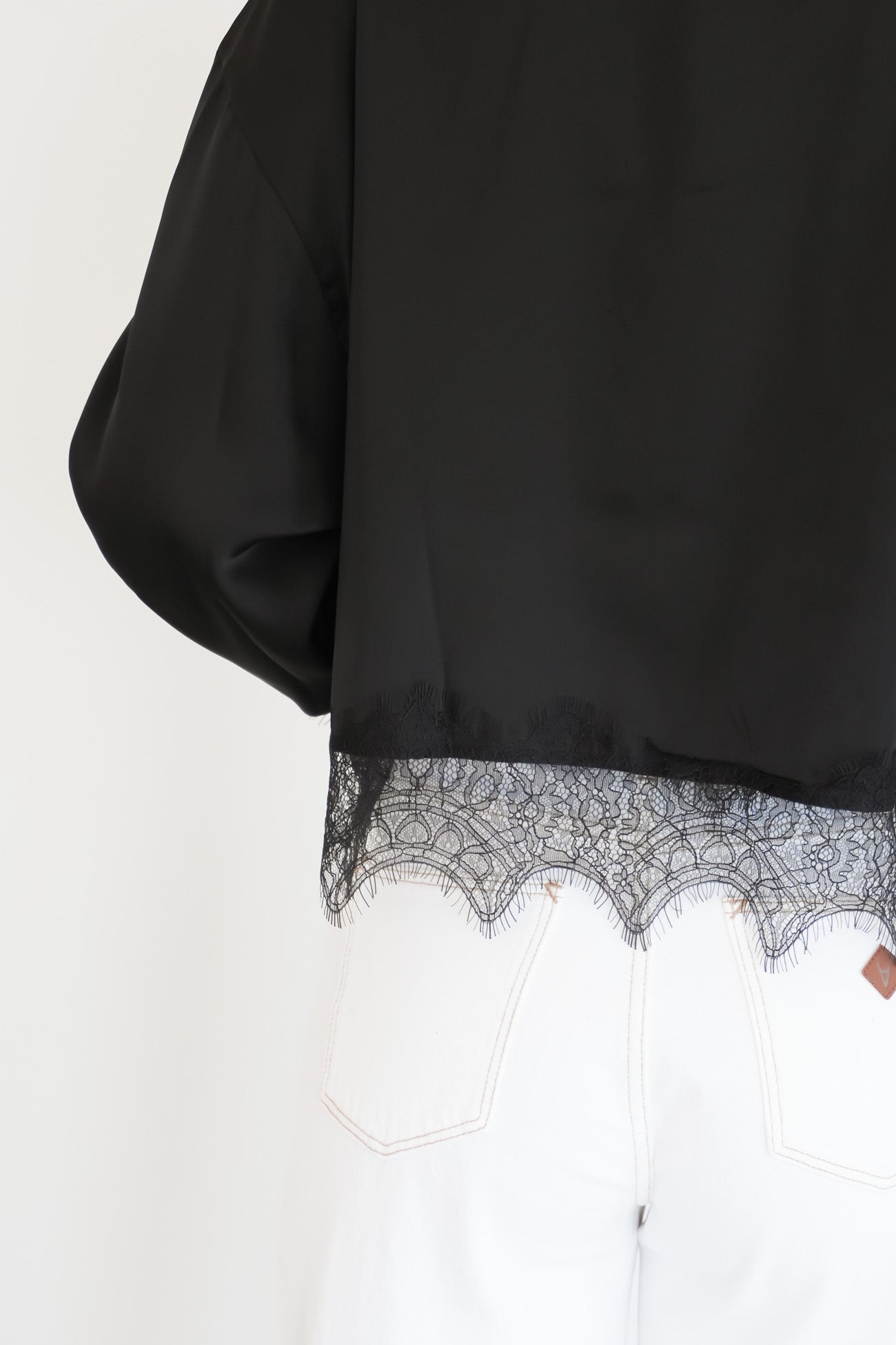 Kirra Lace Shirt Black