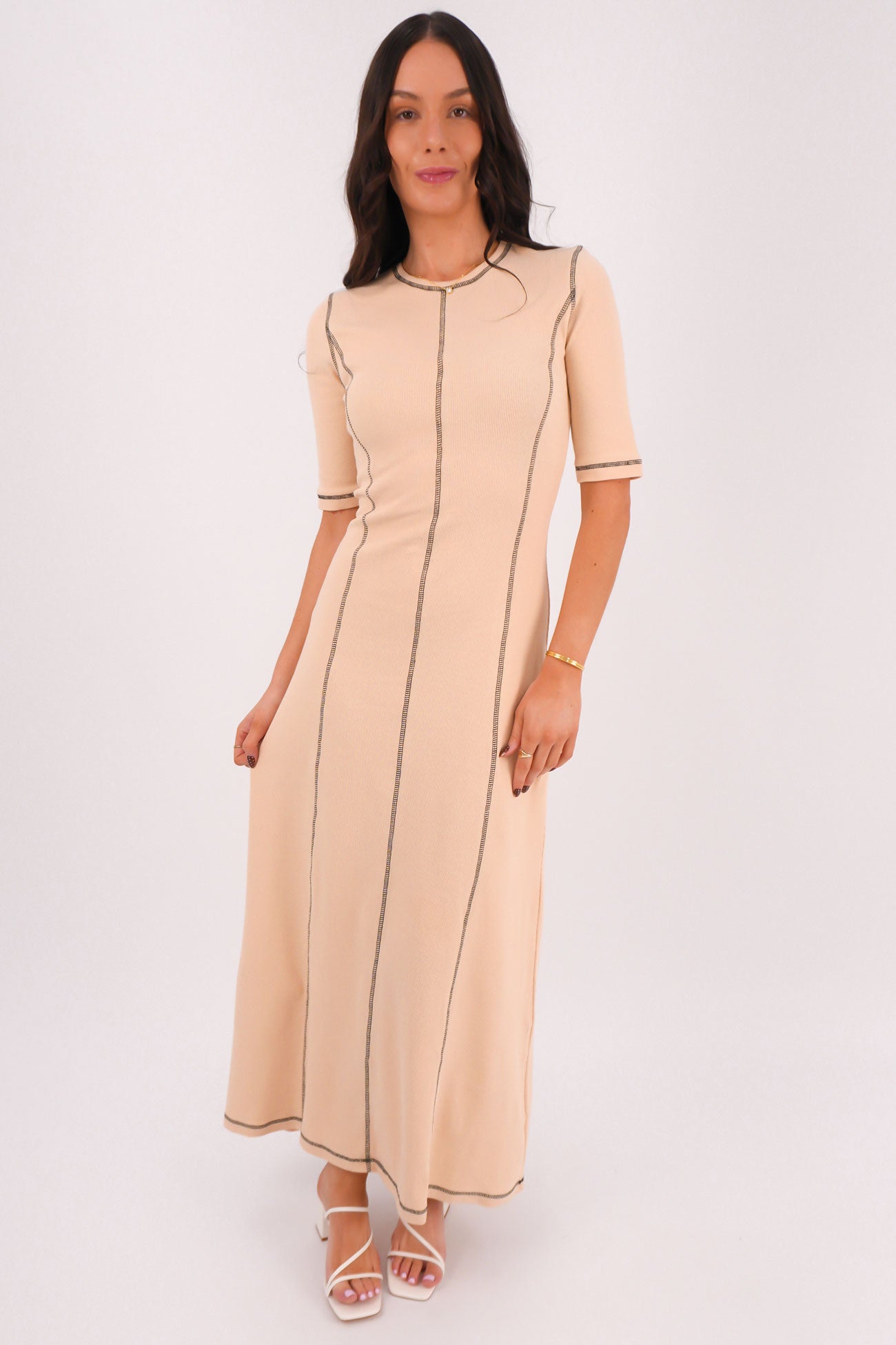Kisha Maxi Dress Camel