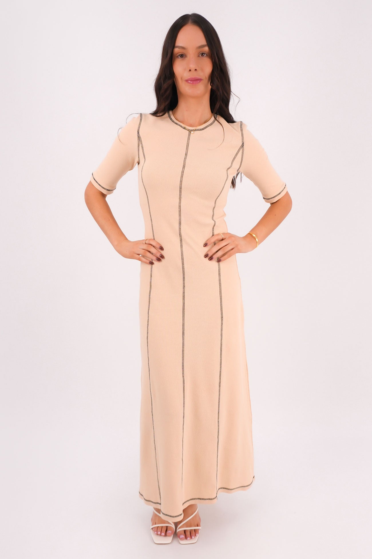 Kisha Maxi Dress Camel