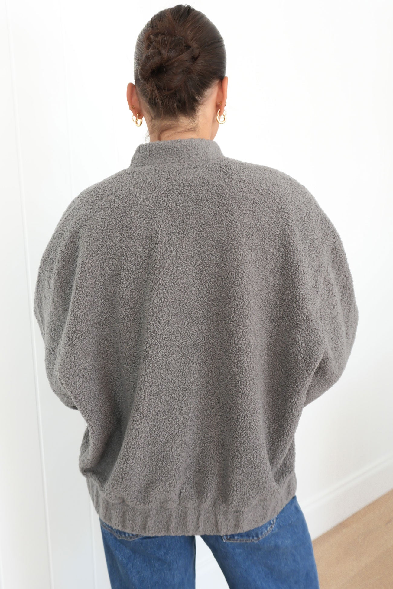 Knox Bomber Jacket Grey bb